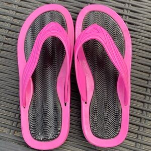 Girls hard plastic flip flops